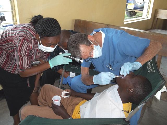 A Dentist Doing Checkup